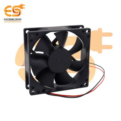 Small 8025 3 inch (80x80x25mm) Brushless 12V DC exhaust cooling fan single piece