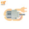12V 400 rpm heavy duty geared DC motor (White)