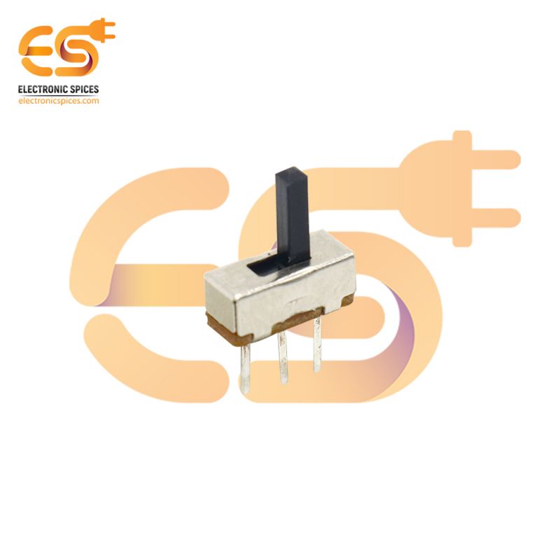 SS12D00 0.3A 30V SPDT 3 pin metal body panel mount plastic handle slide switches pack of 20pcs