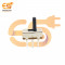 SS12D00 0.3A 30V SPDT 3 pin metal body panel mount plastic handle slide switch pack of 5pcs