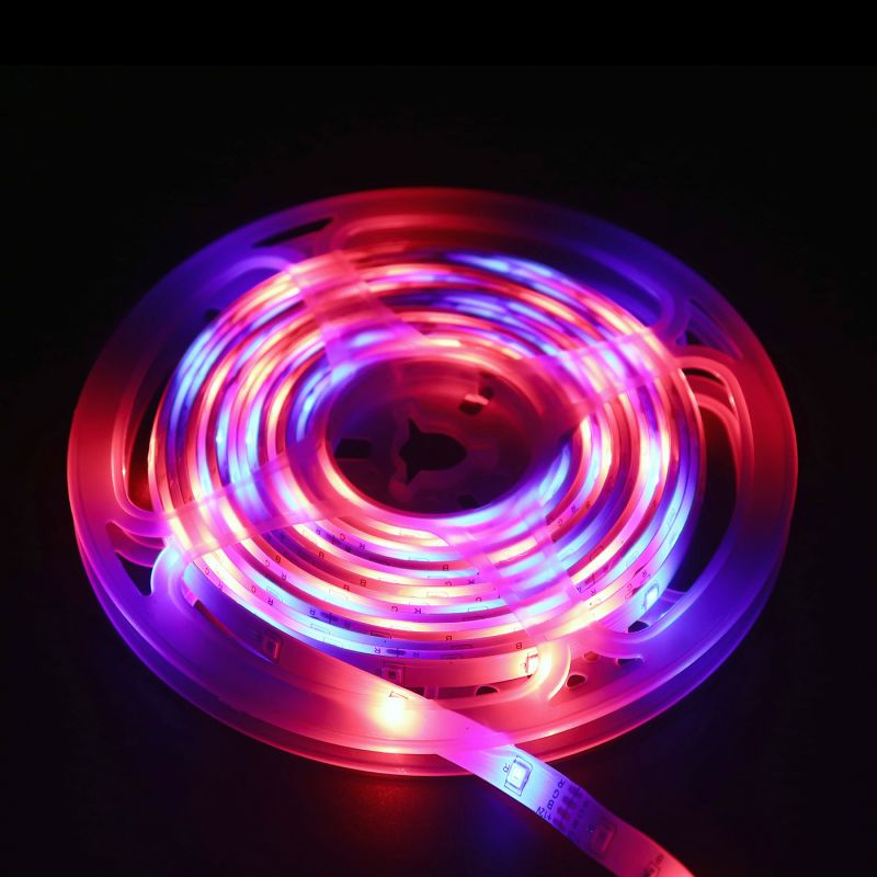 5m RGB Strip Lights Light Sets Flexible LED Light Strips LEDs Remote Control / RC Cuttable Dimmable Self-adhesive Linkable DC 12V