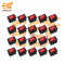 KCD1 6A 250V red color 3 pins SPCO small plastic rocker switches pack of 100pcs