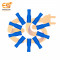 FRD2-156 10A 16-14 AWG wire gauge Blue color hard plastic insulated Female bullet crimp connectors pack of 200pcs
