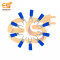 SV2-4 25A Blue color 16-14 AWG wire gauge 4mm pitch Hard plastic insulated spade crimp connector pack of 20pcs