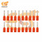 E1008 17A Red color 18 AWG wire gauge hard nylon insulated Ferrule wire crimp connectors pack of 200pcs