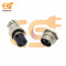 GX16 2 pin 5A Male and Female metal aviation connector pack of single pair