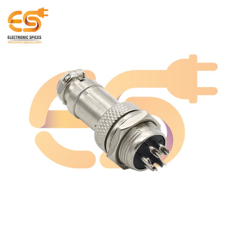 Buy GX16 5 pin 5A Male and Female aviation connectors pair of 5