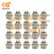 GX16 Male 3 pin 5A metal aviation connectors pack of 50pcs