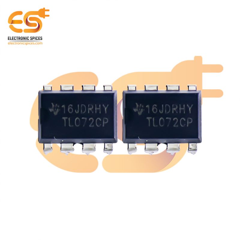 TL072CP Dual operational amplifier 8 pin IC pack of 2pcs
