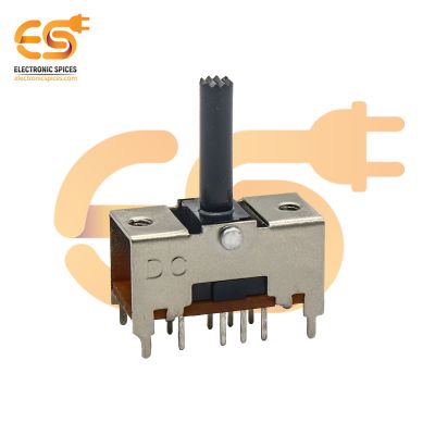 TS23E01 15A 8 pins DP3T PCB mountable momentary slide toggle switch pack of 2pcs