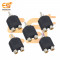 Single RCA male to 2 RCA female dual splitter interface audio connector pack of 5pcs