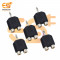 Single 3.5mm male to 2 RCA female dual splitter interface audio connector pack of 5pcs