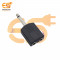 Single 6.35mm male to two 6.35mm female dual splitter interface audio connector pack of 1pcs