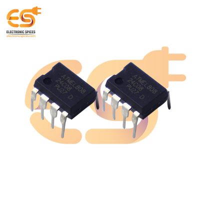 24C08 8K Bit standard 2 wire bus interface serial DIP 8 pin IC pack of 2pcs