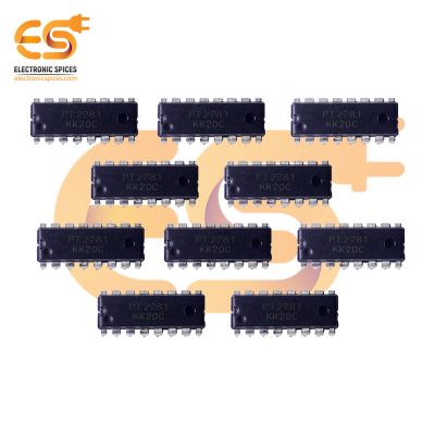 2281 Dual channel LED lever meter driver monolithic DIP 16 pins IC pack of 10pcs