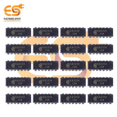 KA2224 Dual equalizer amplifier with ALC DIP 14 pins IC pack of 50pcs