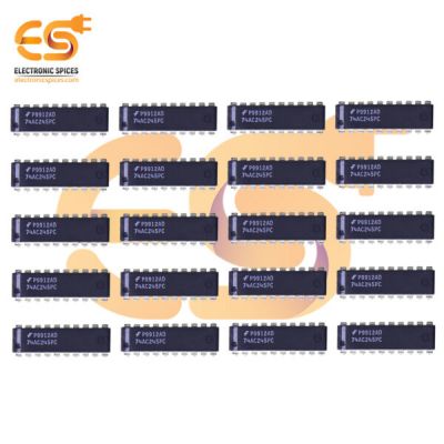 74AC245PC Octal bidirectional transceiver with 3 state input and output DIP 20 pins IC pack of 50pcs
