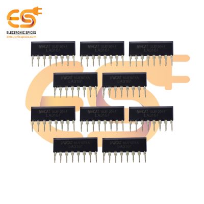 LA3161 Dual channel stereo preamplifier SIP 8 pins IC pack of 10pcs