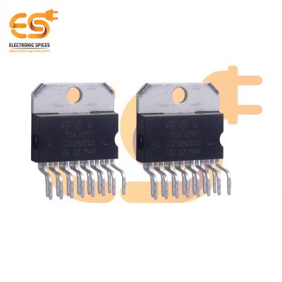 TDA7297 Dual channel 15W + 15W stereo audio power amplifier 15 pin IC pack of 2pcs