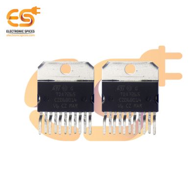 TDA7265 Dual channel 25W + 25W stereo audio power amplifier 11 pin IC pack of 2pcs
