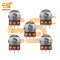 250K Rotary potentiometer round shaft handle 3 pin pack of 5pcs