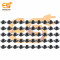 12 x 12 x 7mm Black color tactile momentary push button switches pack of 500pcs