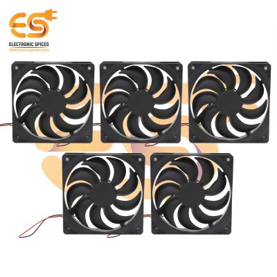 12025 4.75inch (120x120x25mm) Brushless 12V DC exhausts cooling fans pack of 10pcs