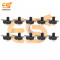 SS12F15G5 0.3A 30V SPDT 3 pin metal body panel mount plastic handle slide switches pack of 20pcs