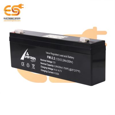 12V 2.2A Rechargeable valve regulated lead acid battery pack of 1pcs