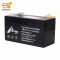 12V 1.3A Rechargeable valve regulated lead acid battery pack of 1pcs