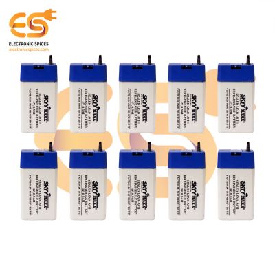 4V 0.5A Rechargeable sealed lead acid battery's pack of 10pcs