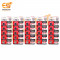 CR1620 3V Non rechargeable round Lithium coin cells pack of 25 cells