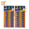 AAA 1.5V Non rechargeable cylindrical zinc carbon high power battery cell pack of 36 cells