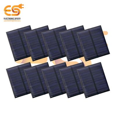 60mm x 50mm 6V 65mAh rectangle shape polycrystalline mini epoxy solar panels pack of 50pcs