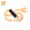 4mm 15A Black color Male plug banana connector pack of 5pcs