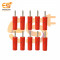 2mm 10A Red color Male plug banana connectors pack of 10pcs