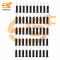 2mm 5A Black color Male plug banana connectors pack of 50pcs