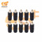 4mm 10A Black color Female socket banana connectors pack of 10pcs