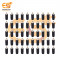 4mm 10A Black color Female socket banana connectors pack of 50pcs