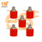 4mm 5A Red color Female socket banana connector pack of 5pcs
