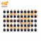 4mm 5A Black color Female socket banana connectors pack of 50pcs