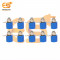 4mm 5A Blue color Female socket banana connectors pack of 10pcs