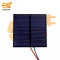 55mm x 55mm 6V 50mAh Square shape polycrystalline mini epoxy solar panels with JST connectors pack of 10pcs