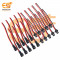 2 pin SM JST wire connector 2.5mm pitch male and female pairs 2517 pack of 50 pair (6 inches)