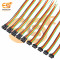 6 pin SM JST wire connector 2.5mm pitch male and female pairs 2517 pack of 10 pair (12 inches)