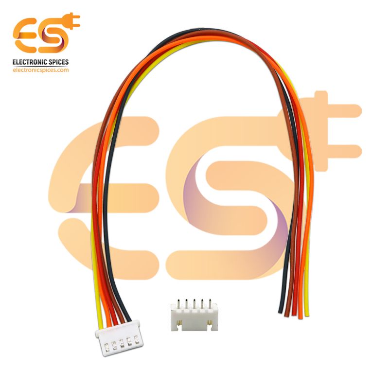 Buy 5 pin XH JST wire connectors 2.5mm pitch male and female pairs