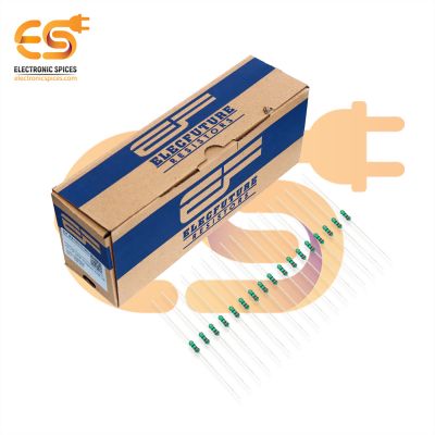 Electronic Spices 5000Pcs 22 Ohm (Ω) 1/4 (0.25 watt) ±5% Tolerance 22MR Ω ohm MF Through Hole Resistors Axial Lead