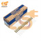 2000Pcs 1.5 Ohm (Ω) 1/2w (0.50 watt) ±5% Tolerance 1.5 MR Ω ohm MF Through Hole Resistors Axial Lead