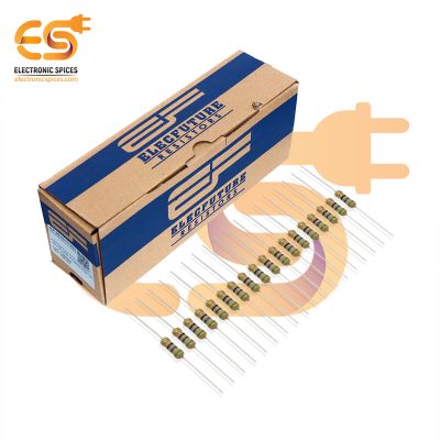 2000Pcs 56 Ohm (Ω) 1/2w (0.50 watt) ±5% Tolerance 56 MR Ω ohm MF Through Hole Resistors Axial Lead