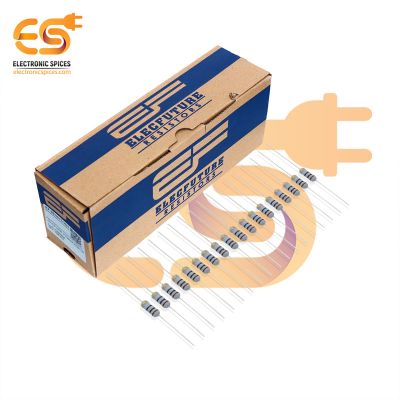1000 Pcs 10 Ohm (Ω) 1 Watt ±5% Tolerance 10 MR Ω ohm MF Through Hole Resistors Axial Lead